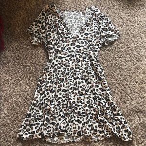 Cheetah Print Dress